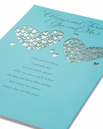 American Greetings Wedding Anniversary Romantic Card (Greatest Gift) Perspective: right