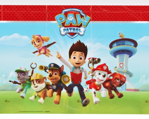 American Greetings Paw Patrol Plastic Table Covers Perspective: right