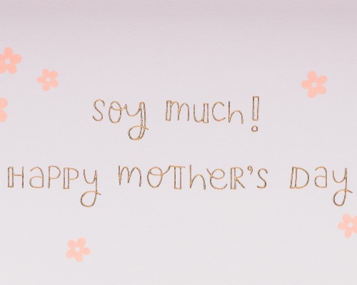 Papyrus Mother's Day Card (Edamama) Perspective: right