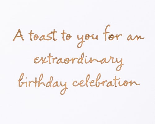 Papyrus Funny Birthday Card (Wine) Perspective: right