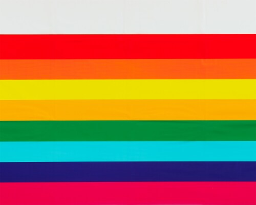 American Greetings Rainbow Plastic Table Covers Perspective: right