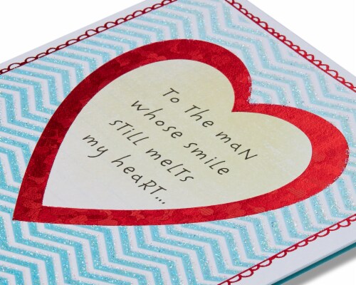 American Greetings Anniversary Card for Husband (Melts My Heart) Perspective: right