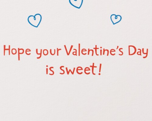 American Greetings #57 Valentine's Day Cards (Smiley Face) Perspective: right