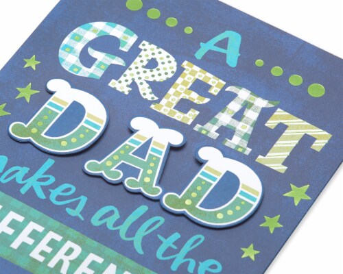 American Greetings Father's Day Card (Great Dad) Perspective: right