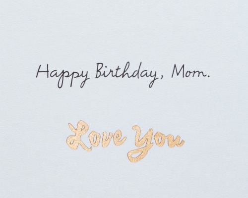 American Greetings #23 Birthday Card for Mom (Grateful) Perspective: right