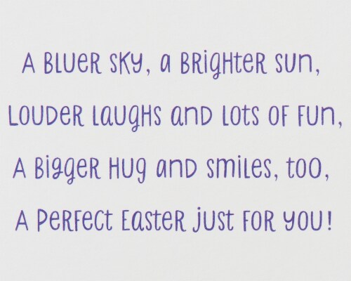 American Greetings #54 Easter Cards (Easter Bunny) Perspective: right