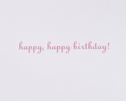 Papyrus #55 Birthday Card (Bonbon) Perspective: right