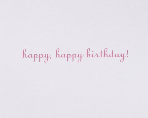 Papyrus #55 Birthday Card (Bonbon) Perspective: right