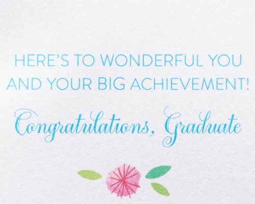 Papyrus Graduation Card (Wonderful You) Perspective: right