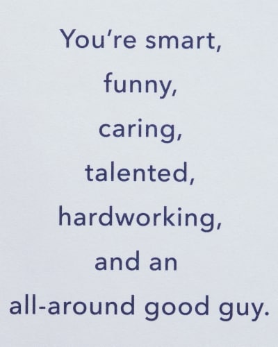 American Greetings #28 Birthday Card for Son (To A Great Son) Perspective: right