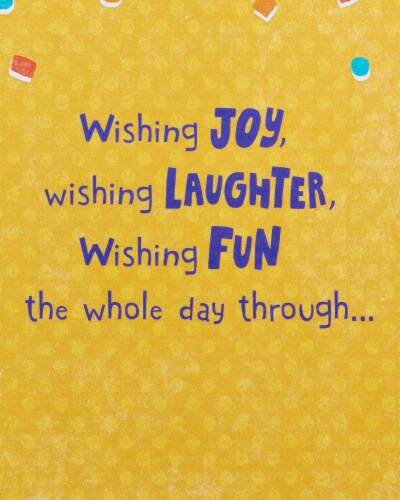Amercan Greetings #59 Birthday Card (Sweet Birthday Wishes) Perspective: right
