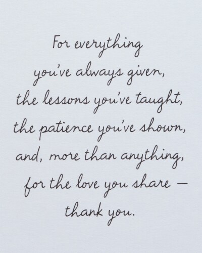 American Greetings Birthday Card for Mom - Grateful ( #37) Perspective: right