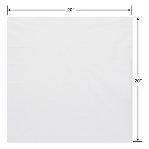 American Greetings Tissue Paper White (#10) Perspective: right