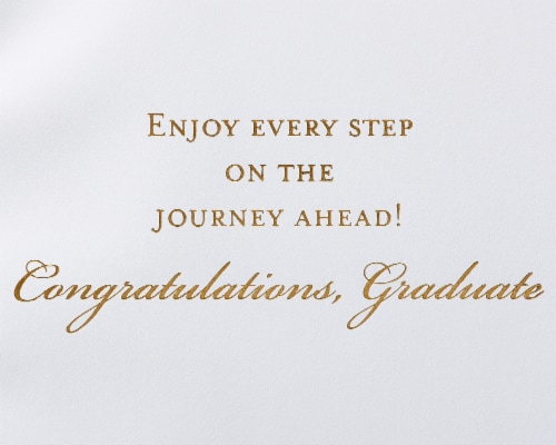 Papyrus #54 Graduation Card (Achieve) Perspective: right
