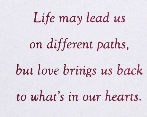 American Greetings #60 Mother's Day Card (Grateful) Perspective: right
