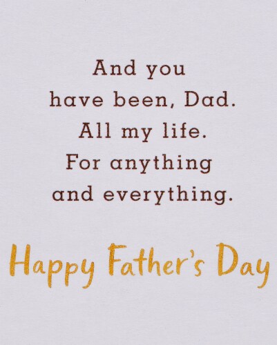 American Greetings #59 Father's Day Card (Dogs) Perspective: right
