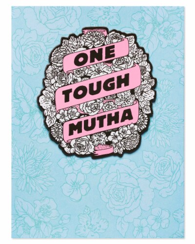 American Greetings Mother's Day Card (One Tough Mutha) Perspective: right