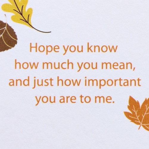 American Greetings Religious Thank You Card (Thank God) Perspective: right