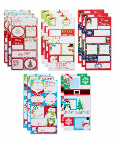 American Greetings Christmas Stickers Perspective: right