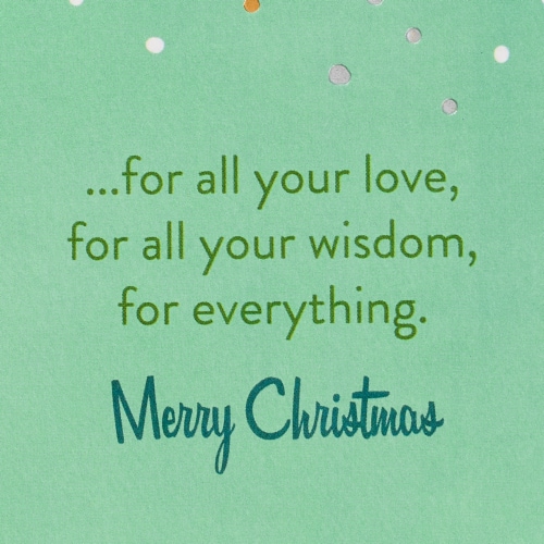 American Greetings Thanks Christmas Greeting Card For Dad Perspective: right
