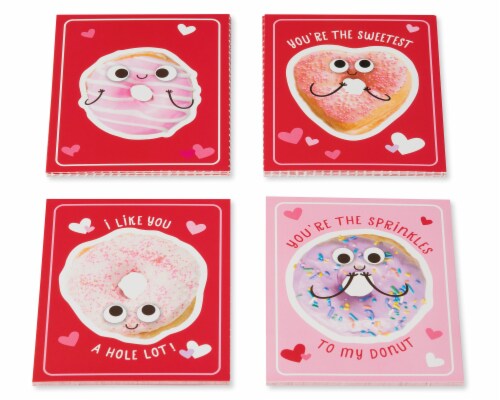 American Greetings Donuts Valentine's Day Cards Perspective: right