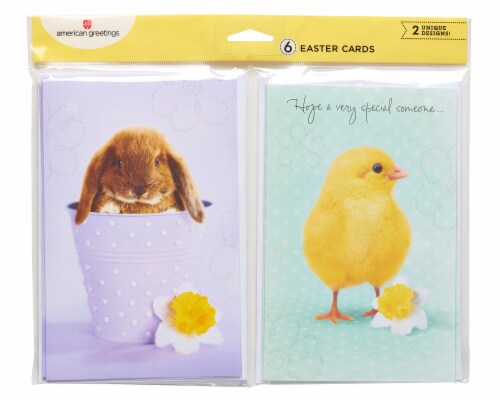 American Greetings Easter Cards for Kids (Bunny and Chick) Perspective: right