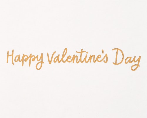 American Greetings Valentine's Day Card #59 (Happy We Happened) Perspective: right