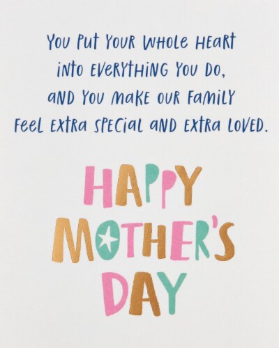 American Greetings #60 Mother's Day Card (You're the Best) Perspective: right