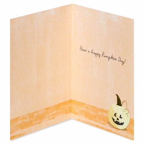 American Greetings Halloween Pumpkin Card Pack Perspective: right