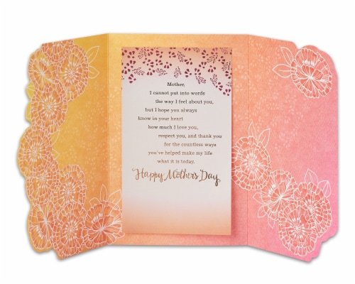 American Greetings Mother's Day Card from Daughter (Mean so Much) Perspective: right