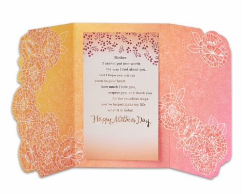 American Greetings Mother's Day Card from Daughter (Mean so Much) Perspective: right