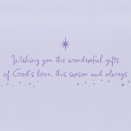 Papyrus Christmas Card #54 (Christmas Blessings) Perspective: right