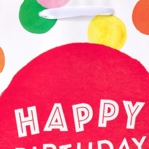 American Greetings Medium Gift Bag - Happy Birthday Balloon (#6) Perspective: right