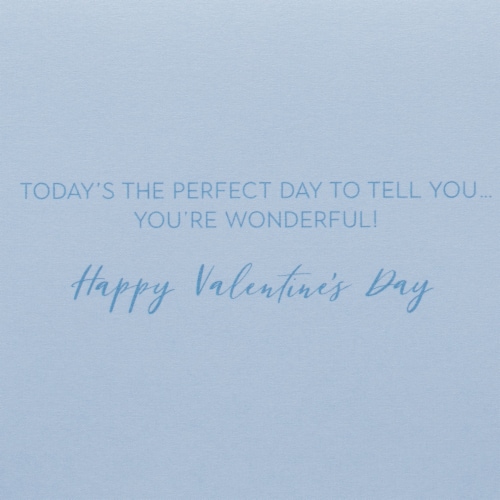 Papyrus Valentine's Day Card (Lots of Love Hearts) Perspective: right