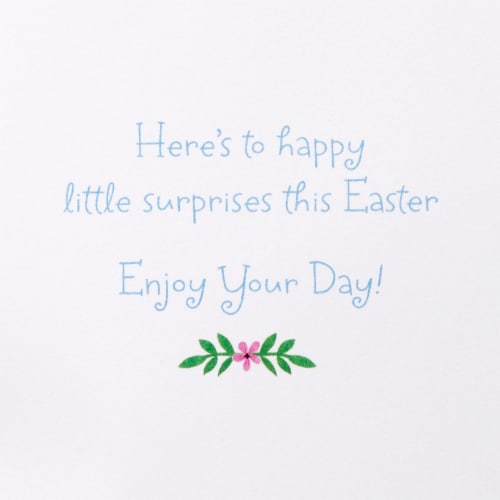 Papyrus Easter Card (Easter Chicks) Perspective: right