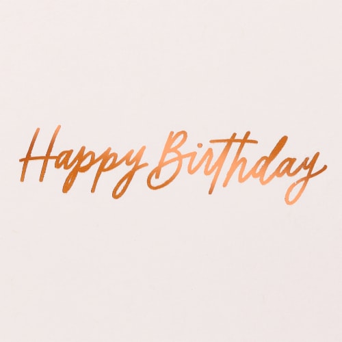 American Greetings Birthday Card - My Favorite (#34) Perspective: right