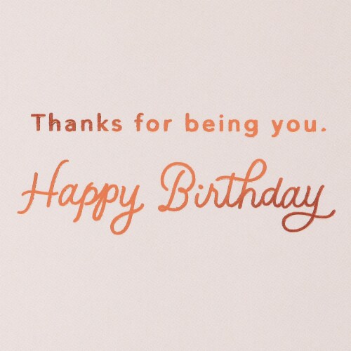 American Greetings Birthday Card for Daughter - Floral Cake (#31) Perspective: right