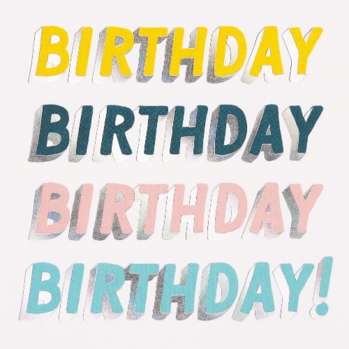 American Greetings Happy Birthday Card (#18) Perspective: right
