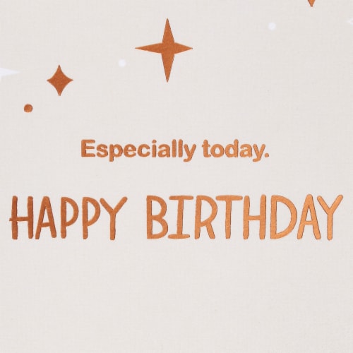 American Greetings Birthday Card - All Good Things (#41) Perspective: right