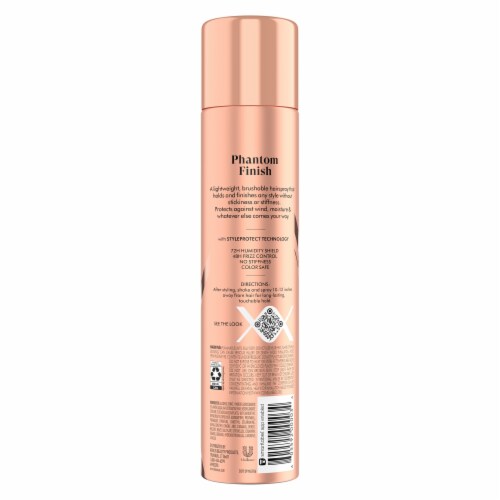 Nexxus Hairspray, Flexible Hold Comb Thru for a Lightweight, Brushable, with StyleProtect Technology Perspective: right