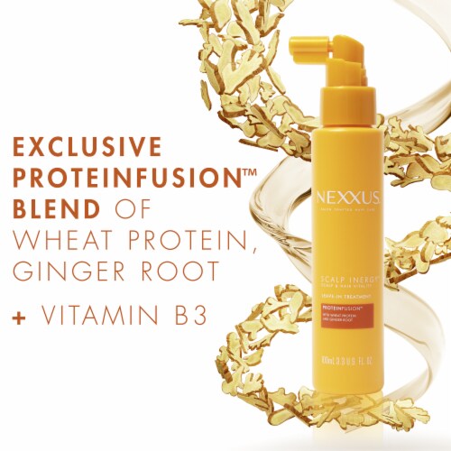 Nexxus® Paraben-Free Scalp Inergy Leave-in Deep Conditioner for Damaged Hair Perspective: right