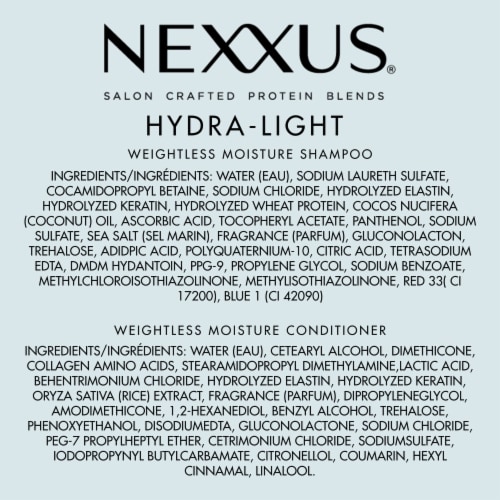 Nexxus Hydralight Hydra-Light Shampoo And Conditioner Perspective: right