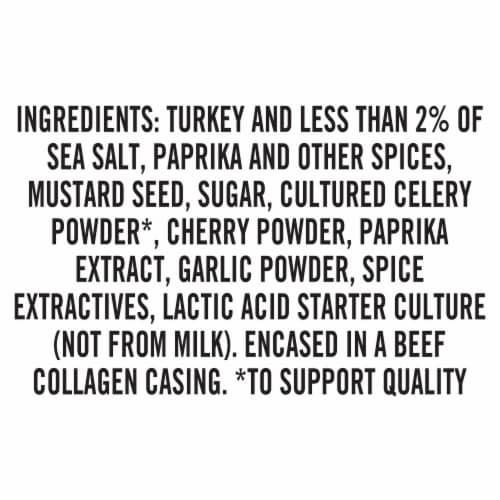 Uncured Pepperoni – Turkey – Healthy Meat Protein – 1oz Jerky Sticks – 24 count carton Perspective: right