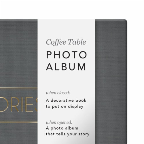 New View Coffee Table Memories Photo Album Perspective: right