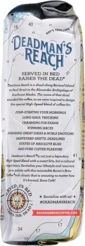 Raven's Brew Coffee® Deadman's Reach™ Dark Roast Whole Bean Coffee Perspective: right