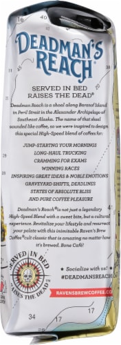 Raven's Brew Coffee® Deadman's Reach™ Dark Roast Ground Coffee Perspective: right