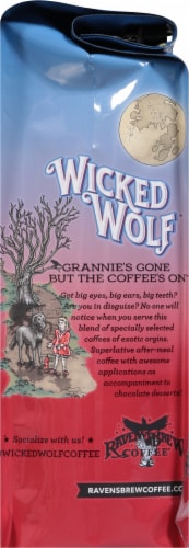 Raven's Brew Coffee® Wicked Wolf® Dark Roast Ground Coffee Perspective: right