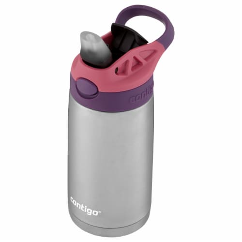 Contigo Cleanable Stainless Steel Insulated Kids Water Bottle - Eggplant,  13 oz - Kroger