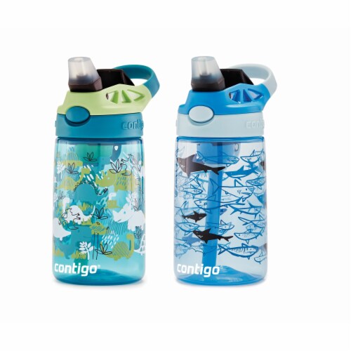 Contigo Cleanable Dinosaur & Shark Water Bottle, 1 ct - Kroger