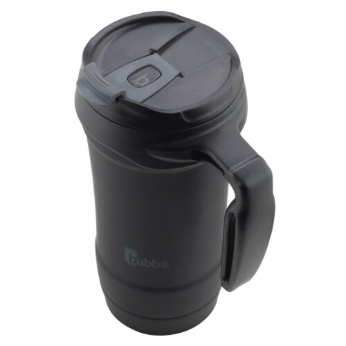 bubba Hero Stainless Steel Travel Mug with Handle, 18 oz., Black